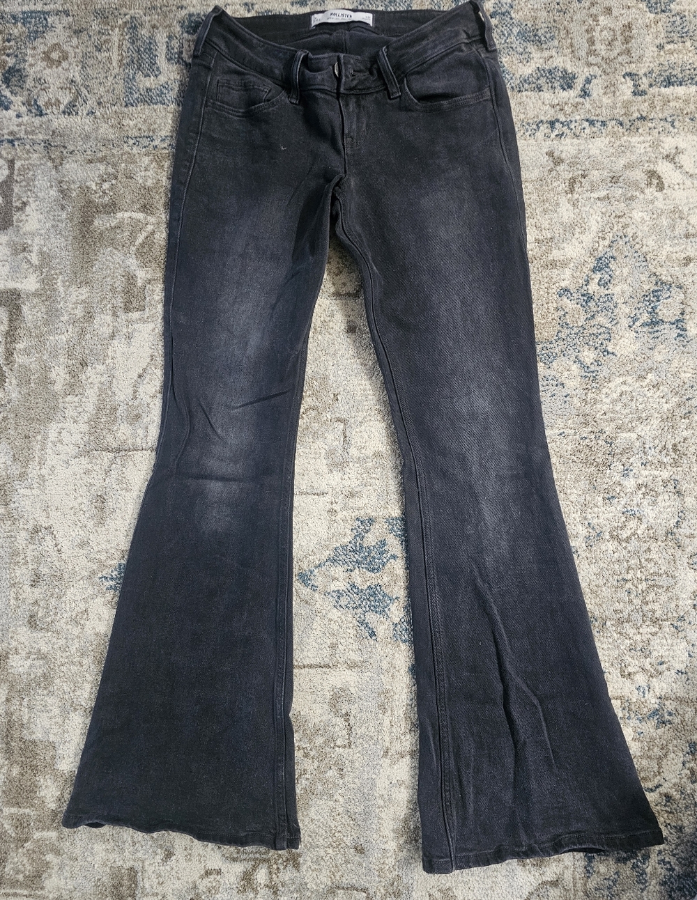 Holister Flare.  Size 26 Womens Black Flare Jeans
